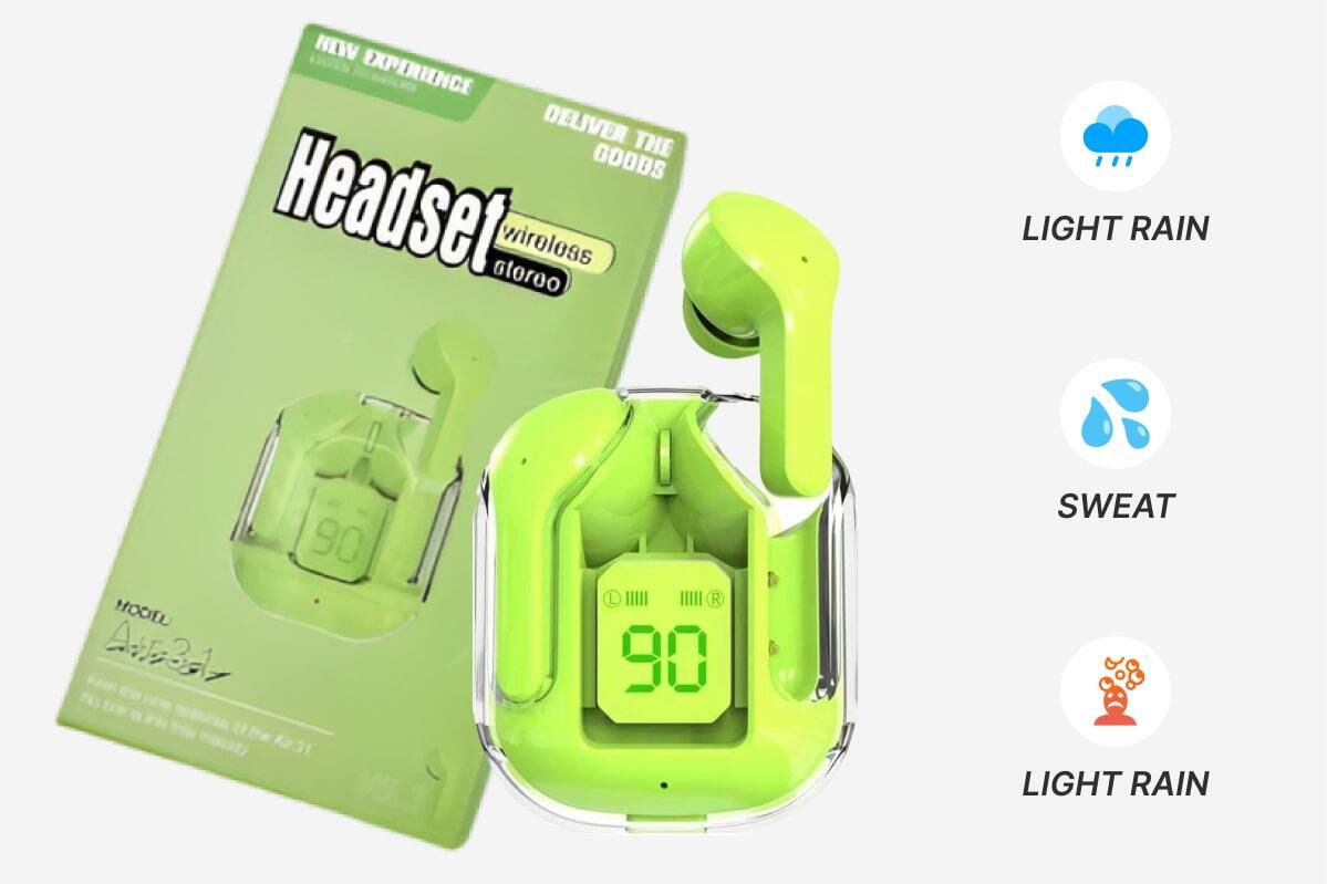 Air31 TWS Wireless Earbuds – Premium Bluetooth Earphones with Charging Case thumbnail 5