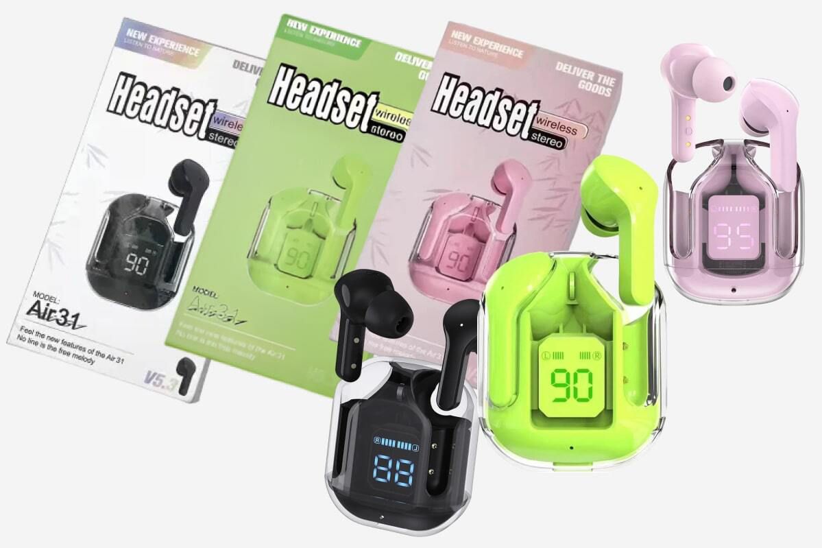 Air31 TWS Wireless Earbuds – Premium Bluetooth Earphones with Charging Case thumbnail 4
