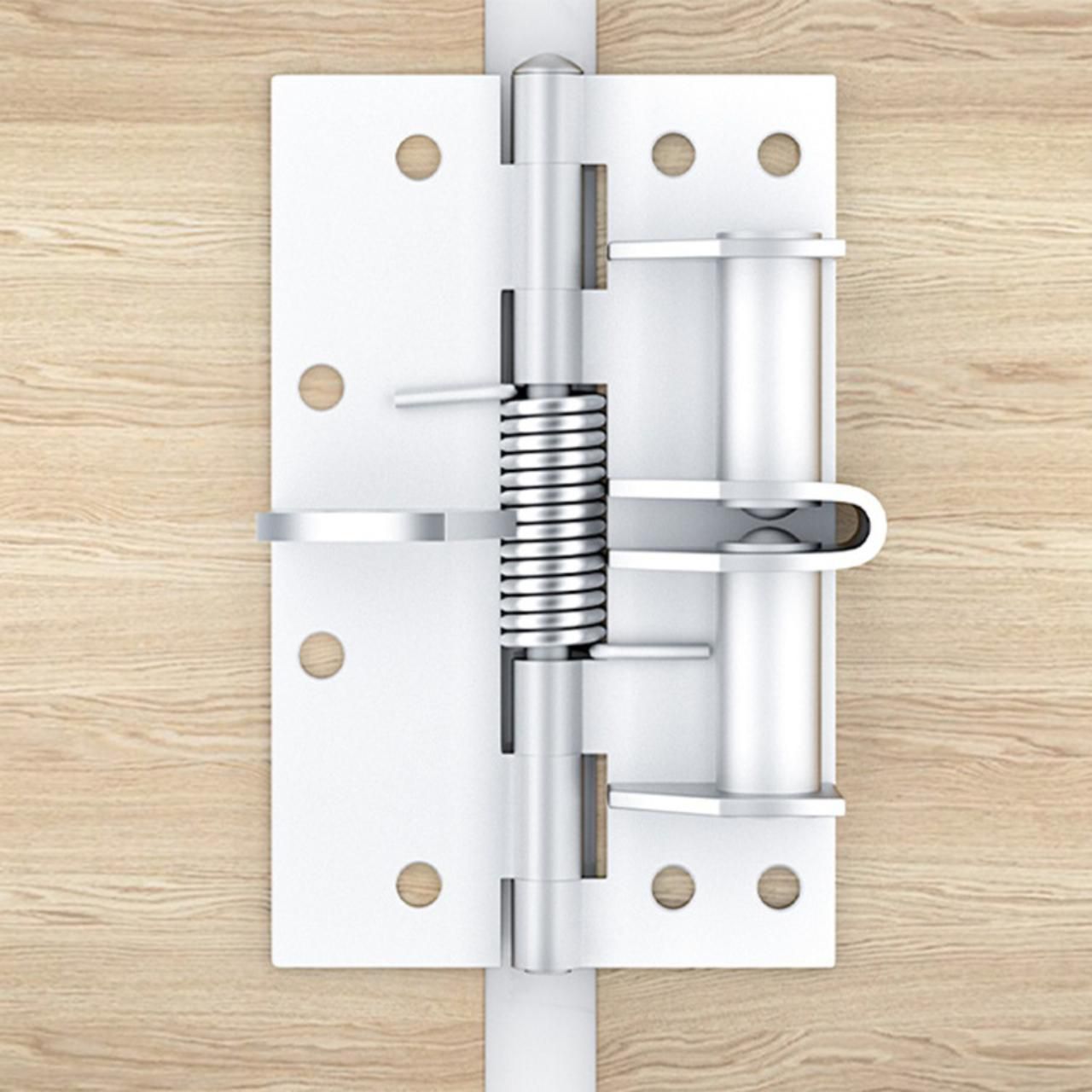 Adjustable Self-Closing Spring Door Hinge With 90-Degree Positioning Automatic Door Closing Mechanism And Durable Construction For Reliable Performance