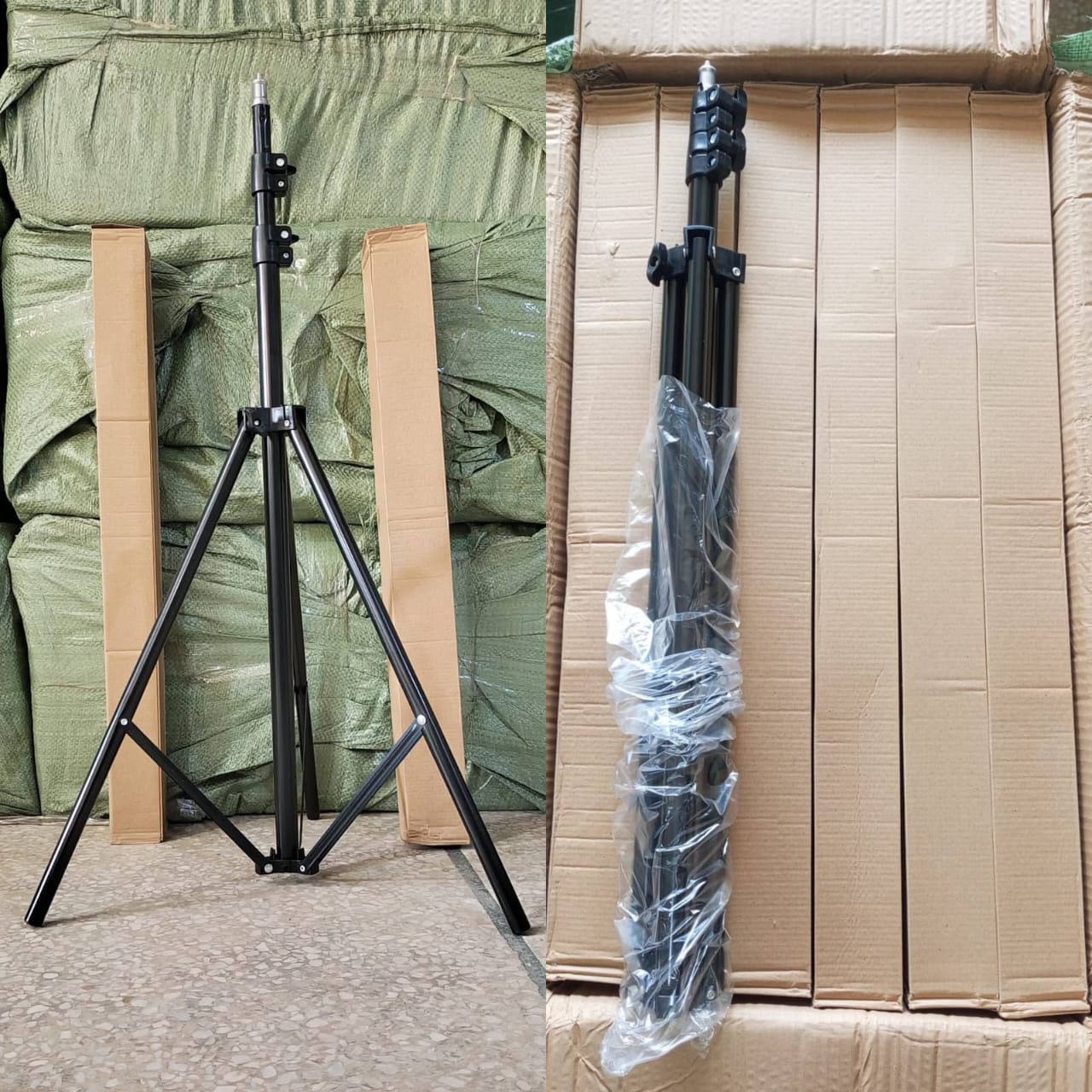 210cm Portable Tripod Stand for Photography & Live Studio thumbnail 5