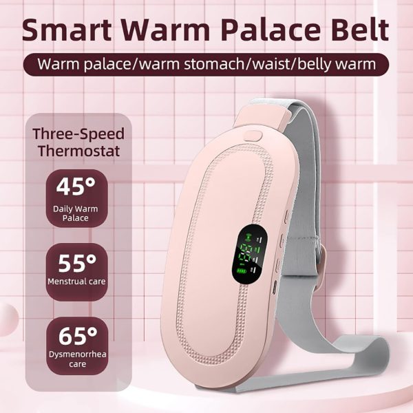 Portable Menstrual Heating Cramp Pad Belt For Women - Wellness Accessory Designed For Personal Comfort And Daily Relaxation Routine thumbnail 4
