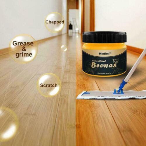 100% Natural Beewax - Premium Wood Seasoning & Furniture Polish - 85g Jar thumbnail 3