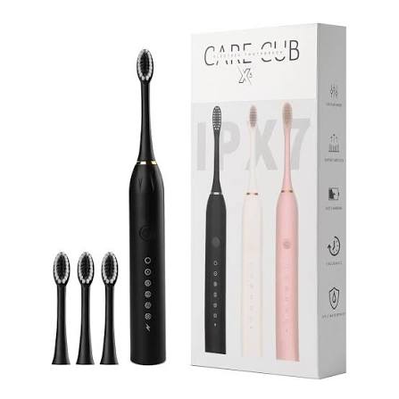 X-3 Sonic Rechargeable Electric Toothbrush With 2 Extra Heads | USB Charging Rechargeable Total Washable Electronic Whitening Teeth Brush for Oral Care thumbnail 3