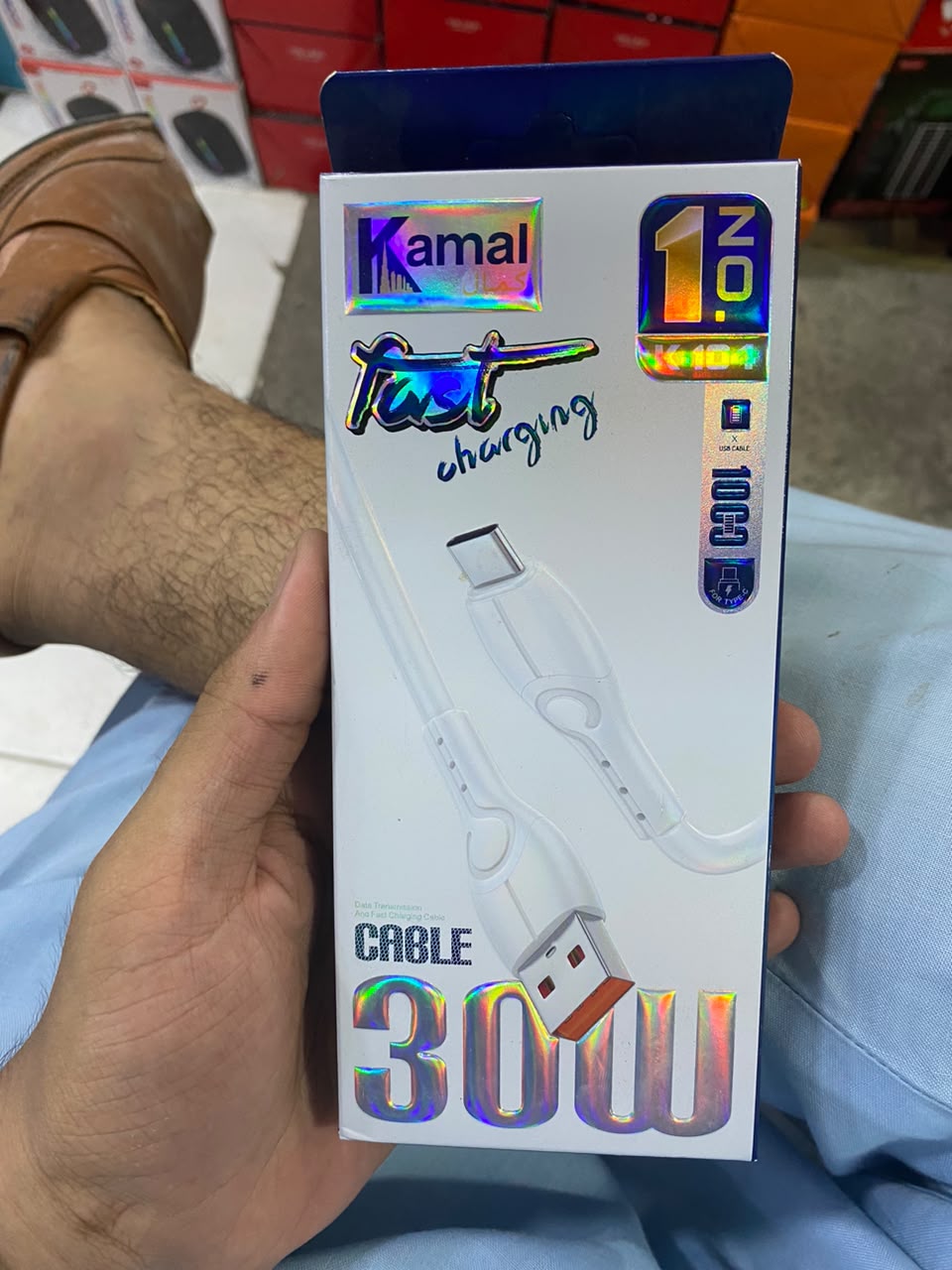 Kamal USB to Type-C Fast Charging & Data Transmission Cable – 100cm thumbnail 4