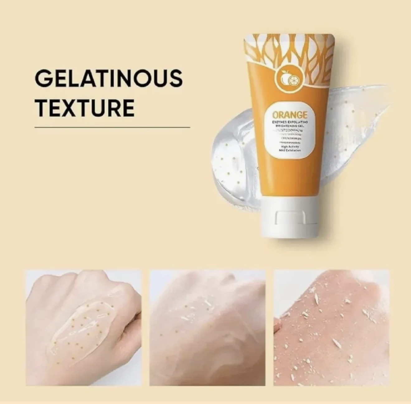 Orange Enzymes Exfoliating Brightening Gel LF16-35 - 100g thumbnail 2