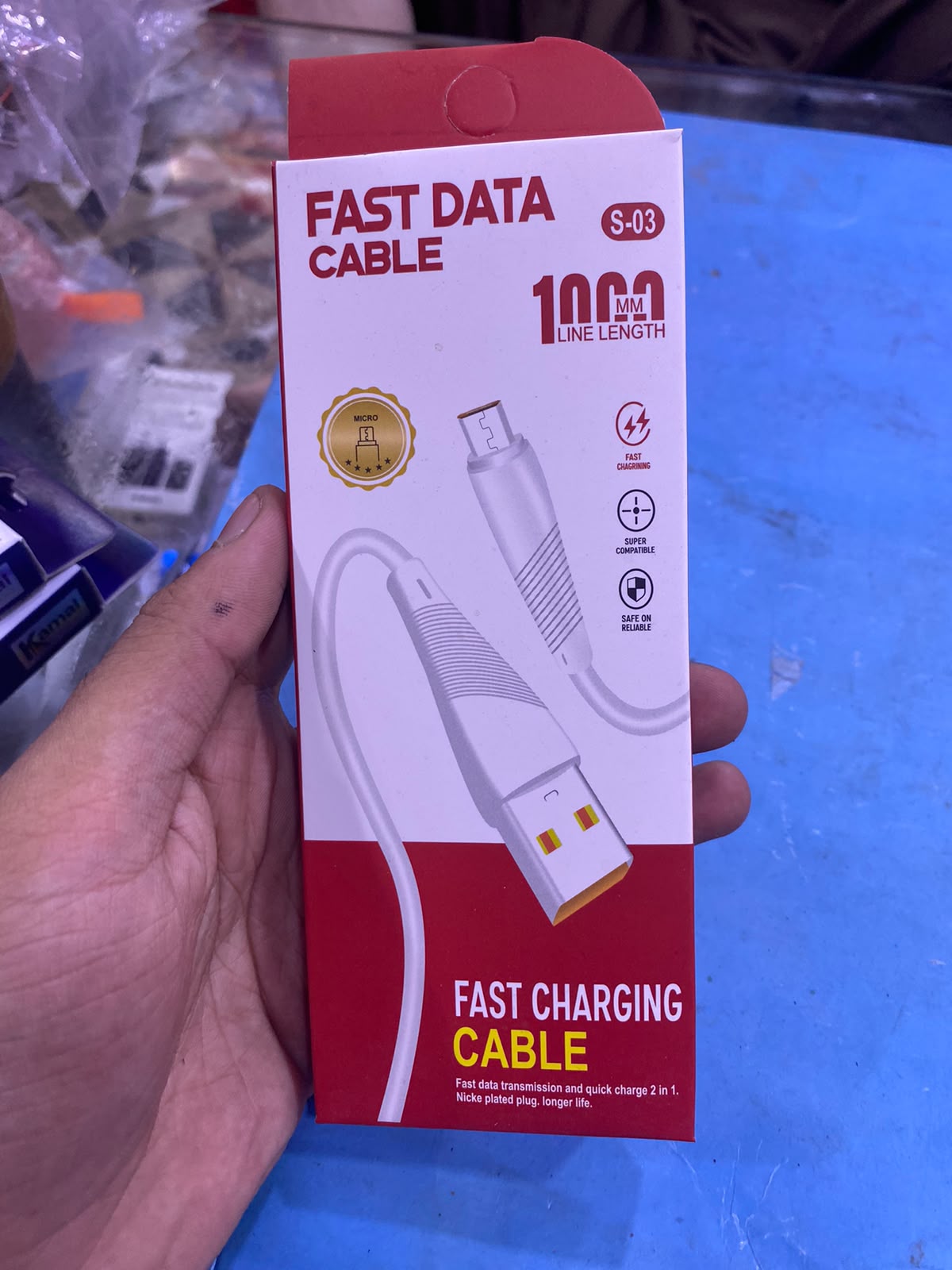 Fast Charging & Data Transmission Cable (1000mm – Type-C / Micro USB) thumbnail 3
