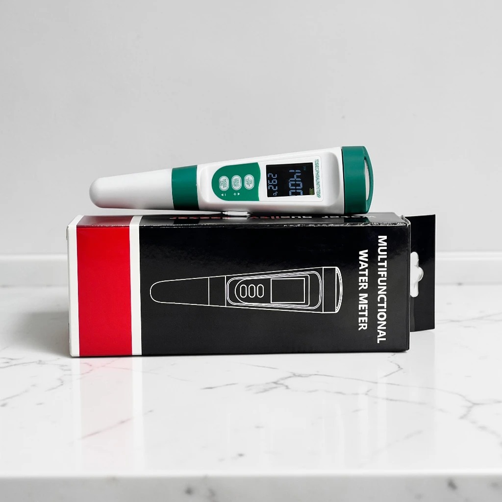 5 In 1 Water Quality Tester - Testing Device Designed For Water Analysis And Daily Quality Testing Routine