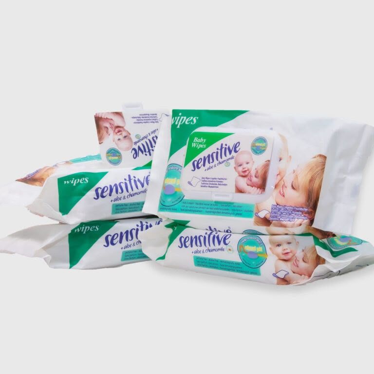 Mega Saver Pack Sensitive Baby Wipes Deal Of 10 Packs Ultra Soft Gentle Cleaning With Aloe And Chamomile For Delicate Skin thumbnail 2