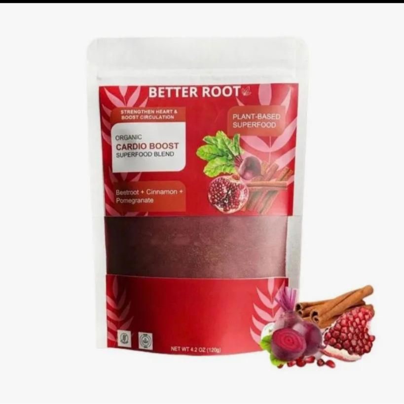 Better Root Organic Cardio Boost Superfood Blend (120g) thumbnail 2