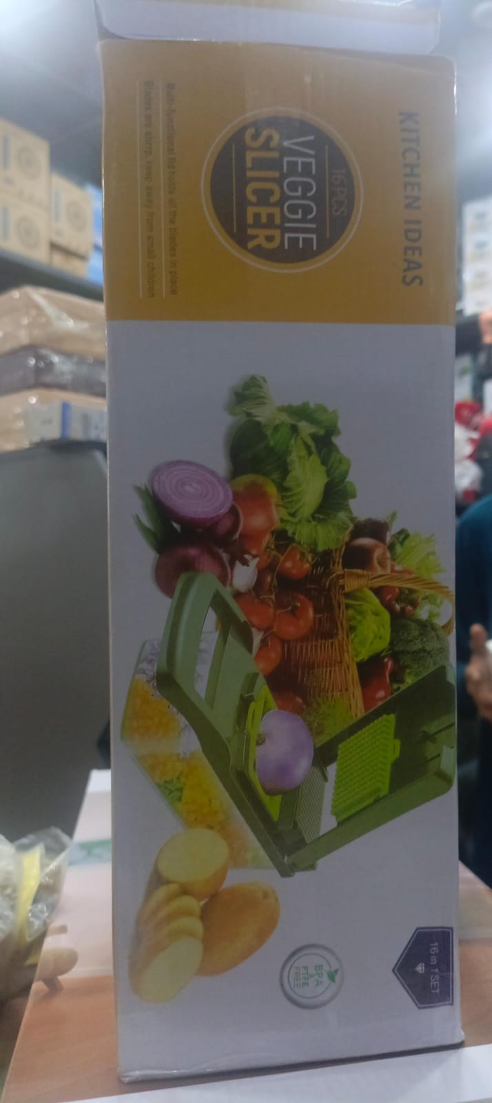 Kitchen Ideas 16-in-1 Multifunctional Vegetable Slicer & Chopper Set thumbnail 4