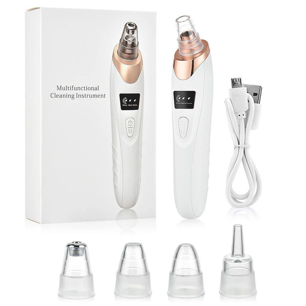 5 In 1 Blackhead Remover Machine Rechargeable Pore Cleaner - Skincare Device Designed For Pore Cleansing And Daily Beauty Routine thumbnail 2