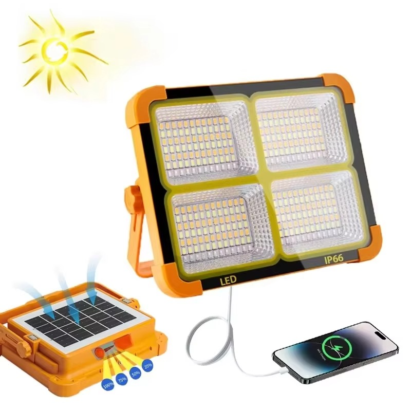 Solar LED Light Portable Waterproof Street Lamp For Outdoor Lighting And Security thumbnail 4