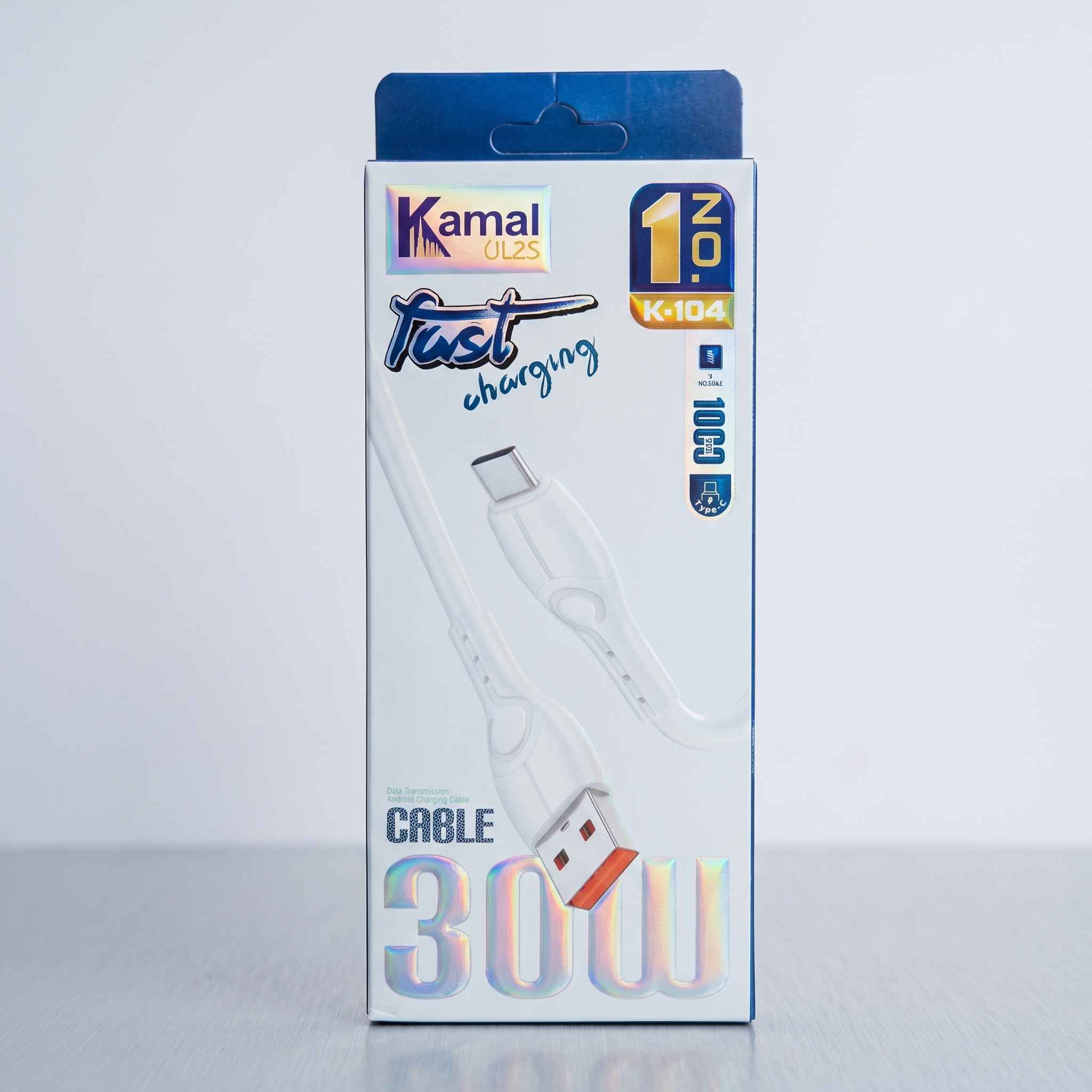 Kamal USB to Type-C Fast Charging & Data Transmission Cable – 100cm thumbnail 2
