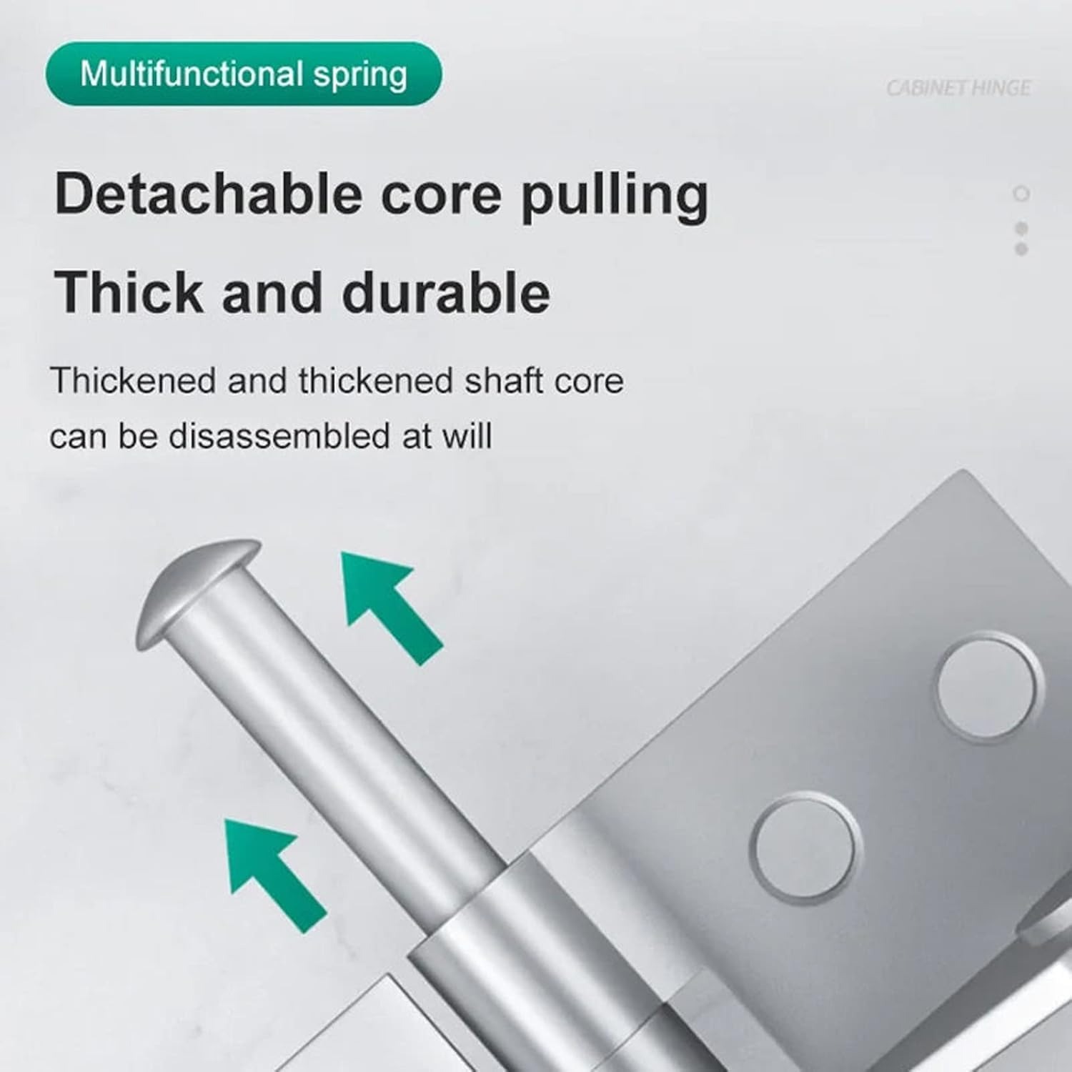Adjustable Self-Closing Spring Door Hinge With 90-Degree Positioning Automatic Door Closing Mechanism And Durable Construction For Reliable Performance thumbnail 3