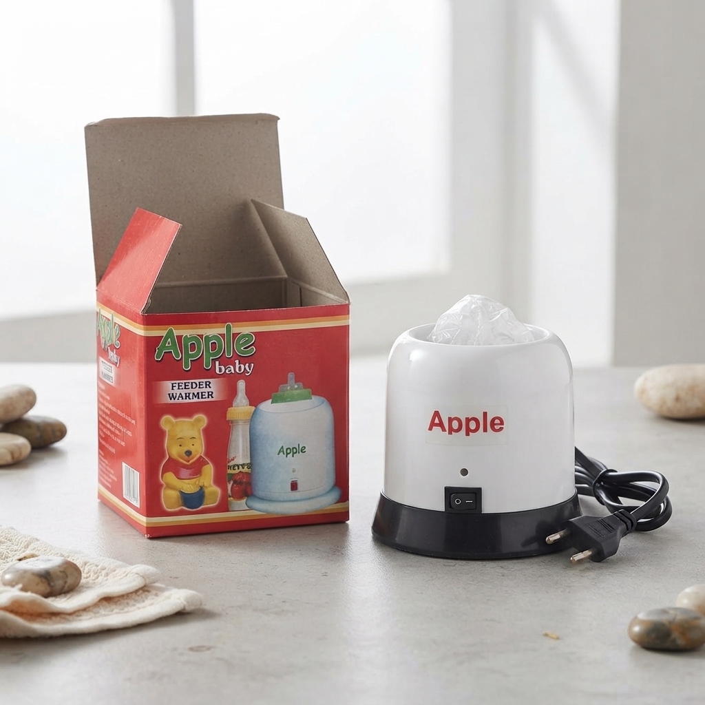 Apple Baby Feeder Warmer Portable Safe Milk Bottle Warmer With Reliable Heating Technology For Convenient Daily Baby Feeding At Home And Travel thumbnail 3