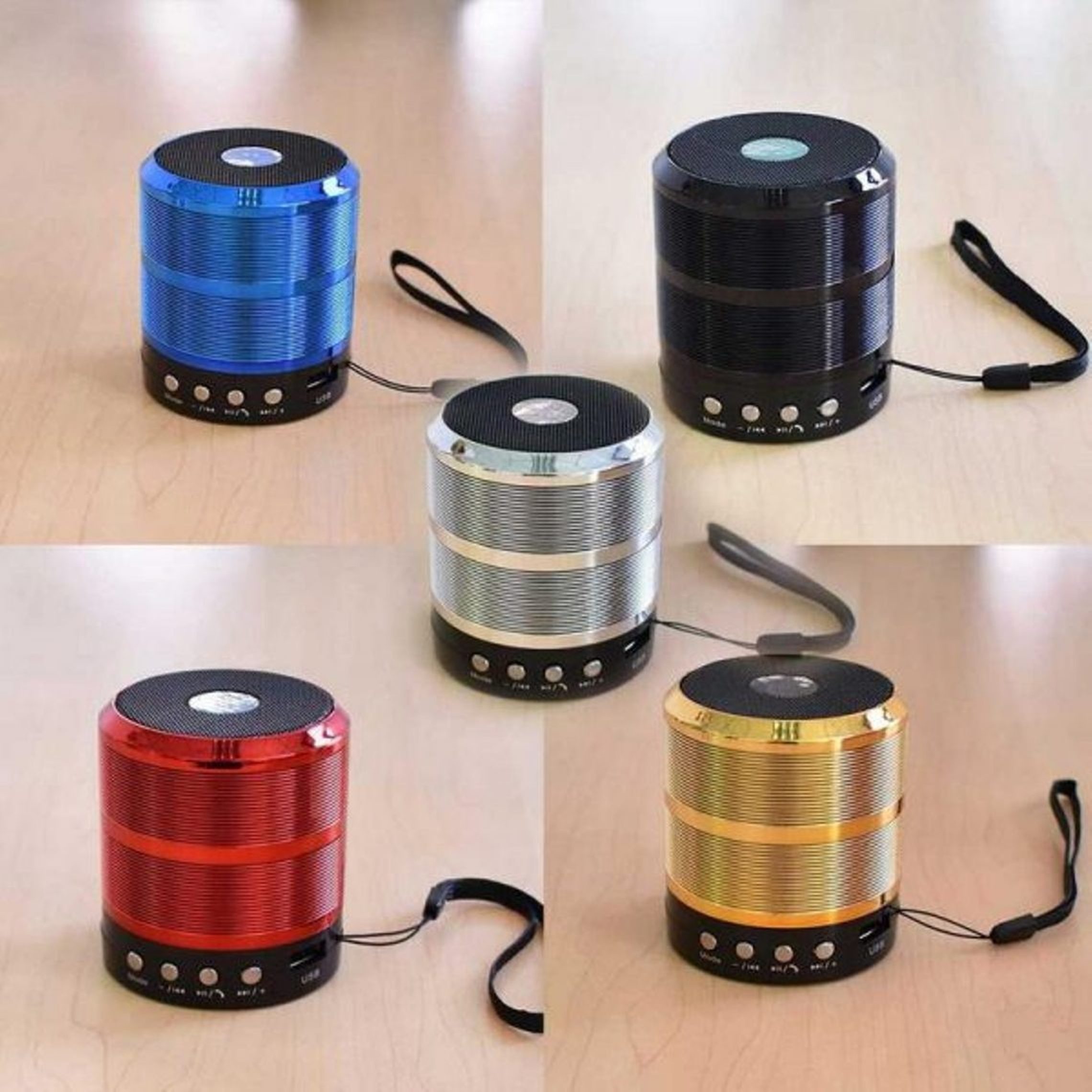 WS 887 Mini Portable Bluetooth Speaker Compact Wireless Durable Powerful Practical Choice For Music Travel Outdoor And Home Use thumbnail 2