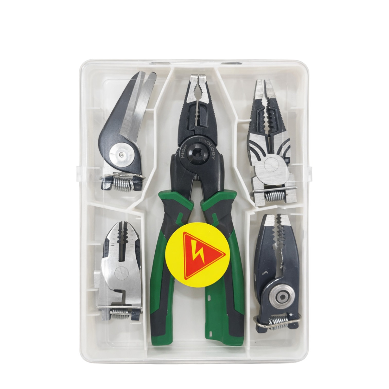 Multifunctional Quick Change Electricians Pliers Set Durable Ergonomic Practical Choice With Swappable Heads For Electrical And Hardware Tasks thumbnail 3