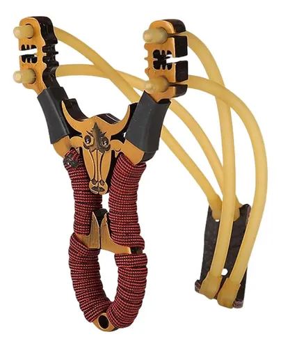 Professional Bull Design Slingshot Metal Outdoor Sport Slingshot - Outdoor Accessory Designed For Sport And Daily Utility Routine