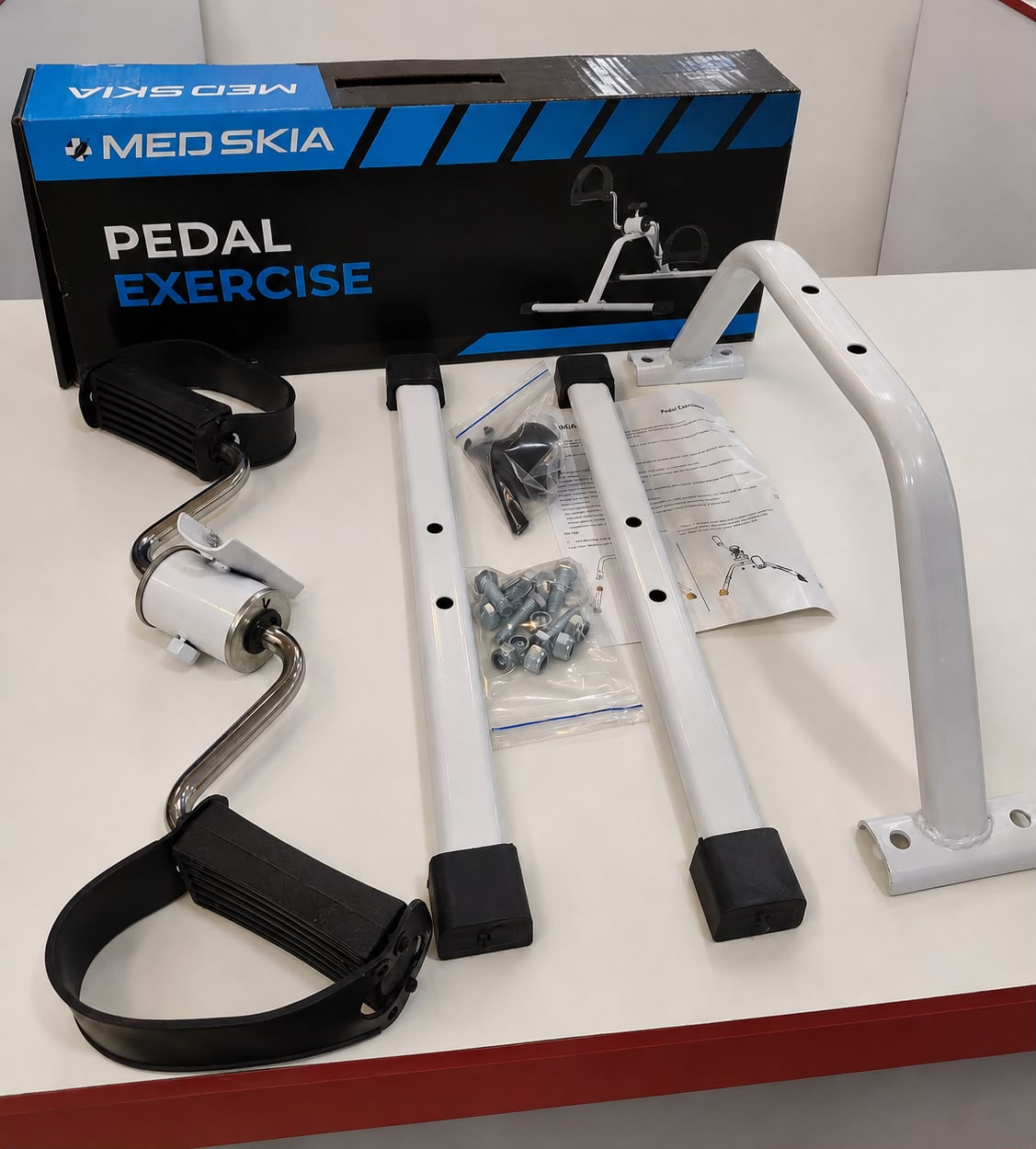 Adjustable Pedal Exerciser For Home Workout | Legs Exerciser Gym Tool | Portable Pedal Cycle For Home thumbnail 2