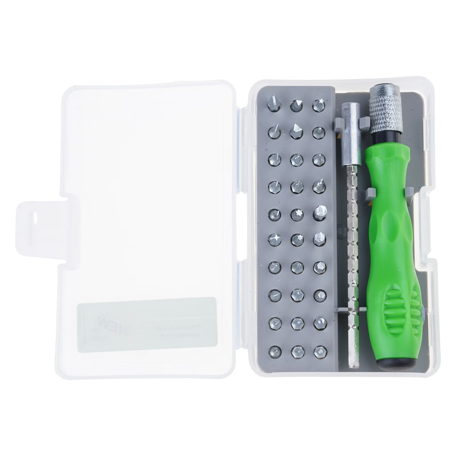 32 In 1 Precision Screwdriver Set Versatile Handle 30 Plus Bits Compact Durable Storage Case For Electronics Glasses Mobile And Small Repairs thumbnail 2