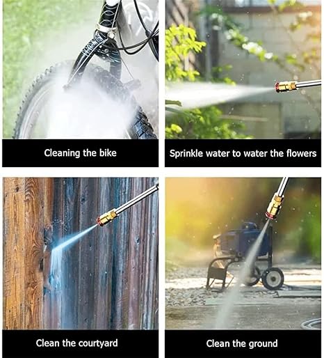 Automatic Cordless Car Wash Spray Gun | 48V High Pressure Lithium Battery | Wireless Foam Jet Washer With Box (Double Battery) thumbnail 3