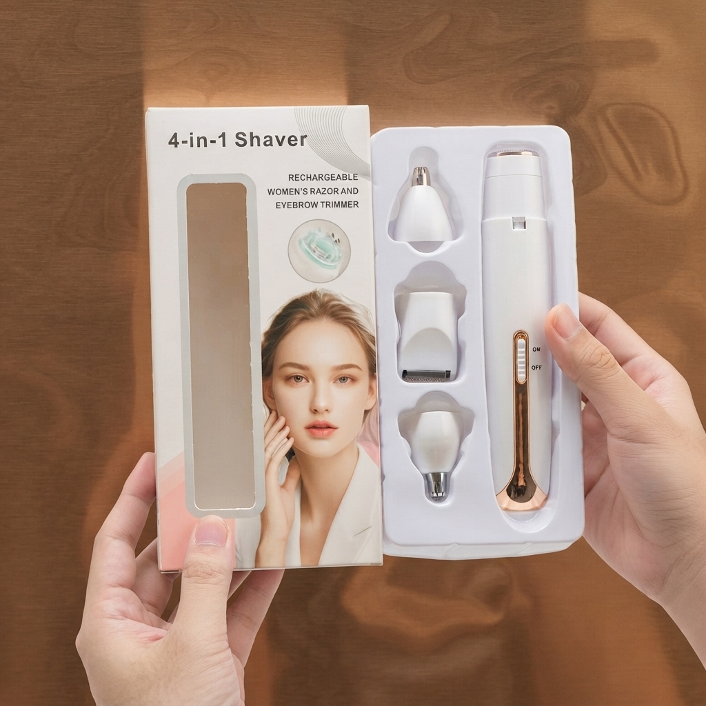 Flawless 4 In 1 Rechargeable Hair Remover - Personal Care Device Designed For Hair Removal And Daily Grooming Routine thumbnail 2