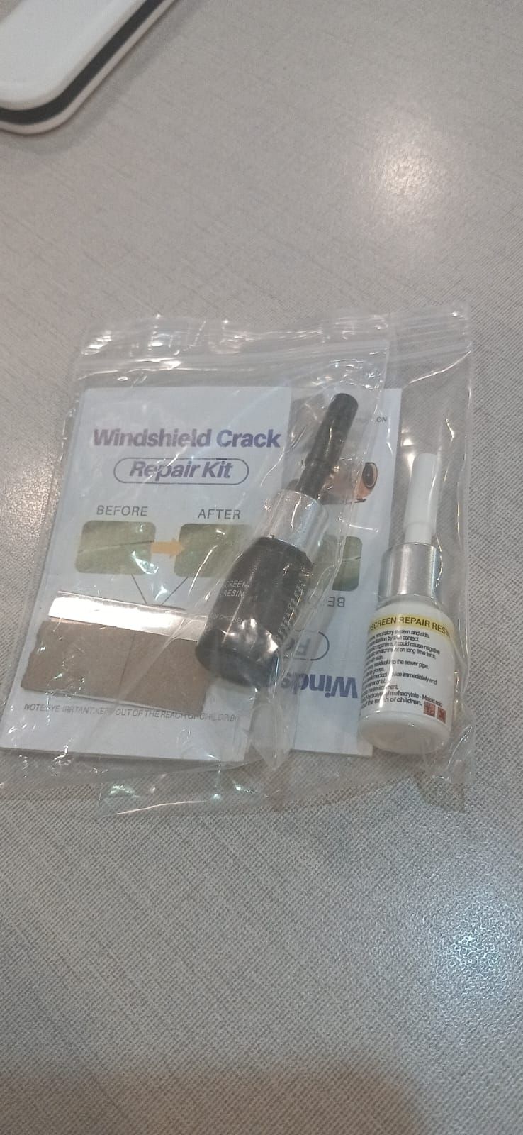 Windshield Crack Repair Toolkit | Car Windshield Glass Repair Kit for Small Chips and Cracks thumbnail 5