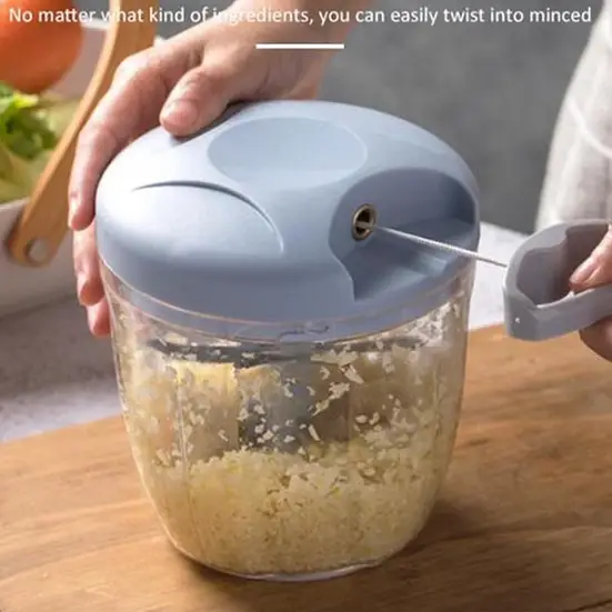 Manual Food Chopper – High Quality Kitchen Tool for Chopping Vegetables, Fruits, Herbs & Other Ingredients thumbnail 4