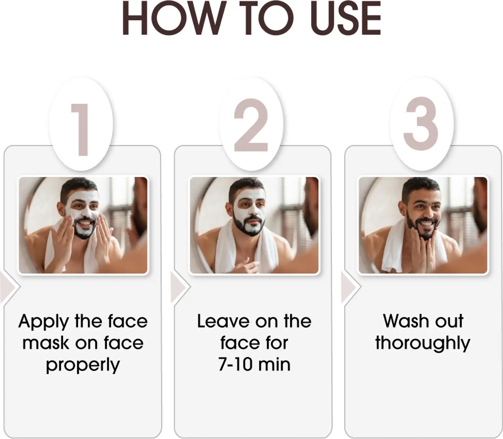 Niconi Men Enzyme De Tan Pack - Skincare Product Designed For Skincare And Daily Care Routine -150ML thumbnail 3
