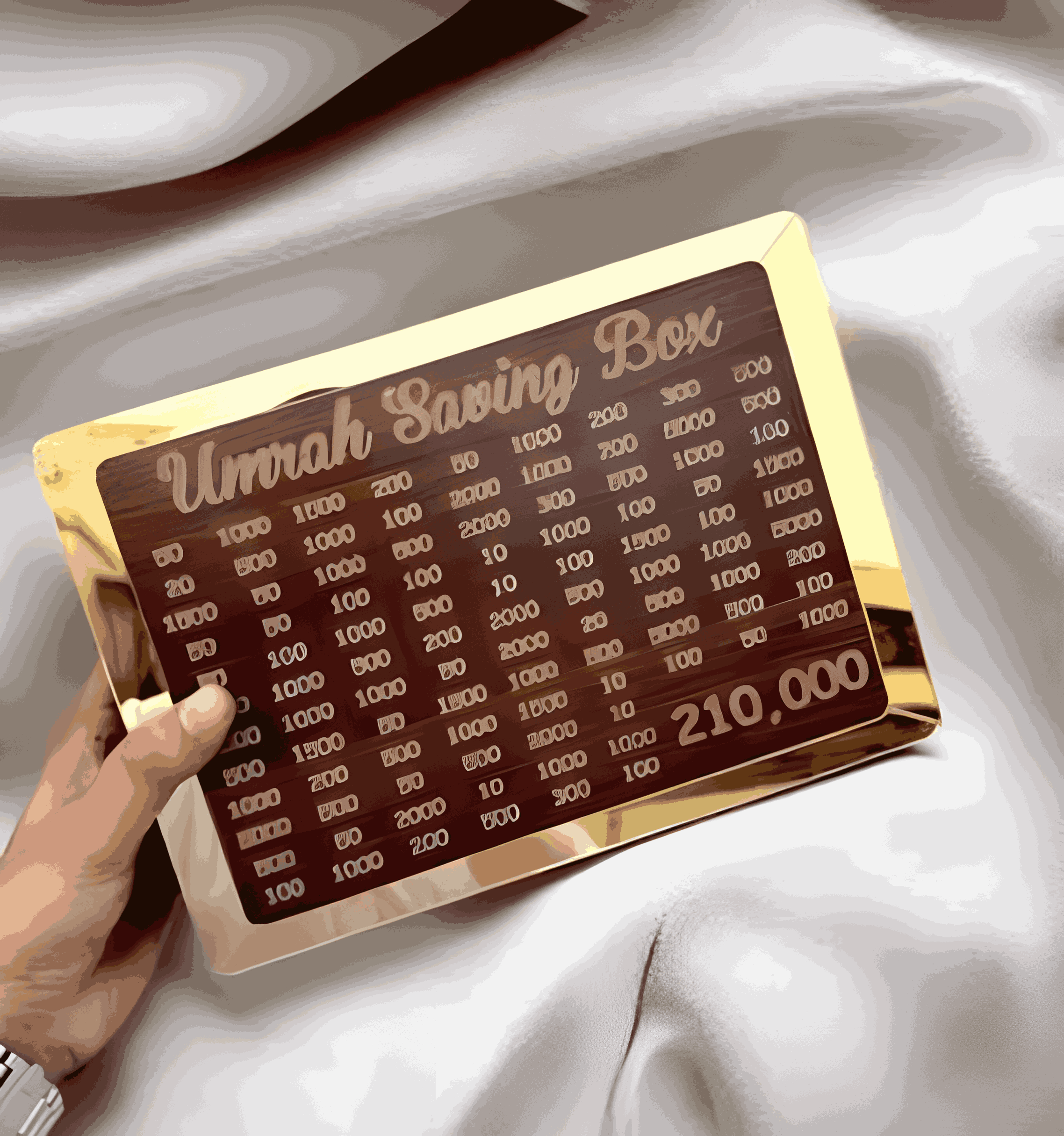 Umrah Saving Box - Box For Umrah Saving | Umrah Saving Box - Best Quality Umrah Saving Box - 210,000 Umrah Saving Box thumbnail 3