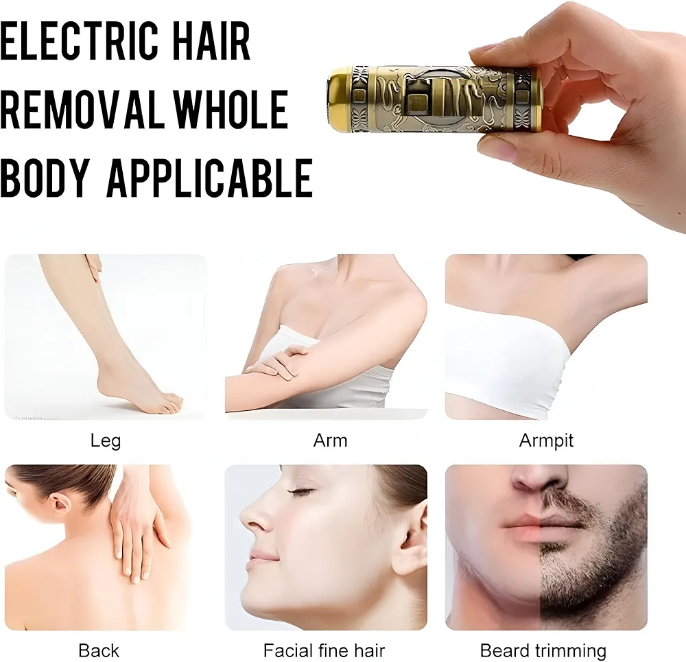 Professional 3-in-1 Men’s Grooming Kit - Gold Metal Body thumbnail 5