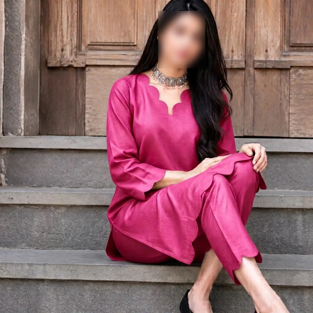 Unstitched 2 Piece Cotton Silk Suit - Apparel Product Designed For Outfit Purpose And Daily Styling Routine view 2