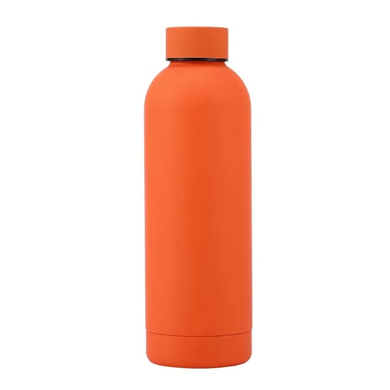Premium Matte Water Bottle 500ml Perfect for water & juice or coffee (Random color) thumbnail 2