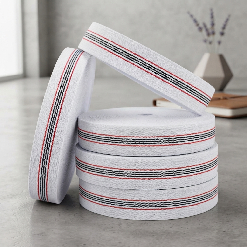 Premium Quality Elastic Roll - Sewing Accessory Designed For Garment Stitching And Daily Tailoring Routine - 18 Meter (20 Yard) thumbnail 2