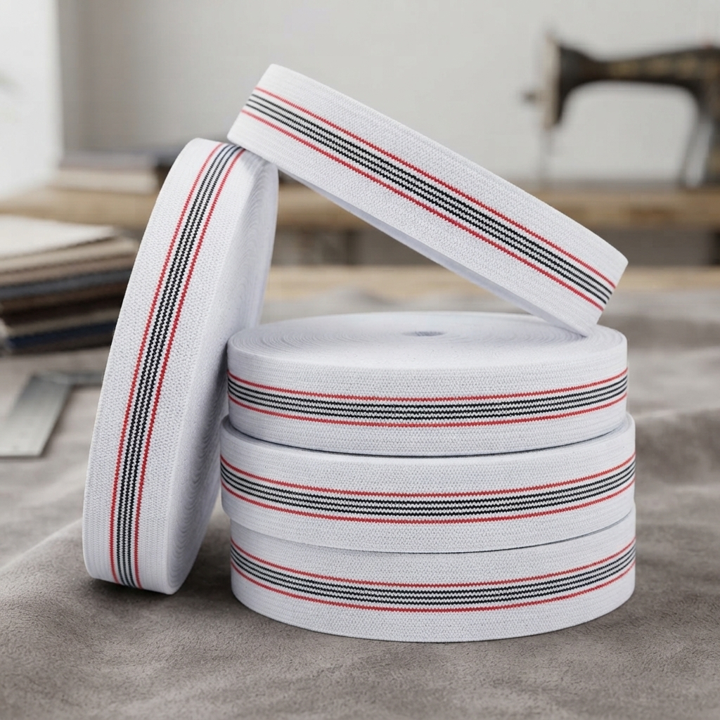 Premium Quality Elastic Roll - Sewing Accessory Designed For Garment Stitching And Daily Tailoring Routine - 18 Meter (20 Yard)