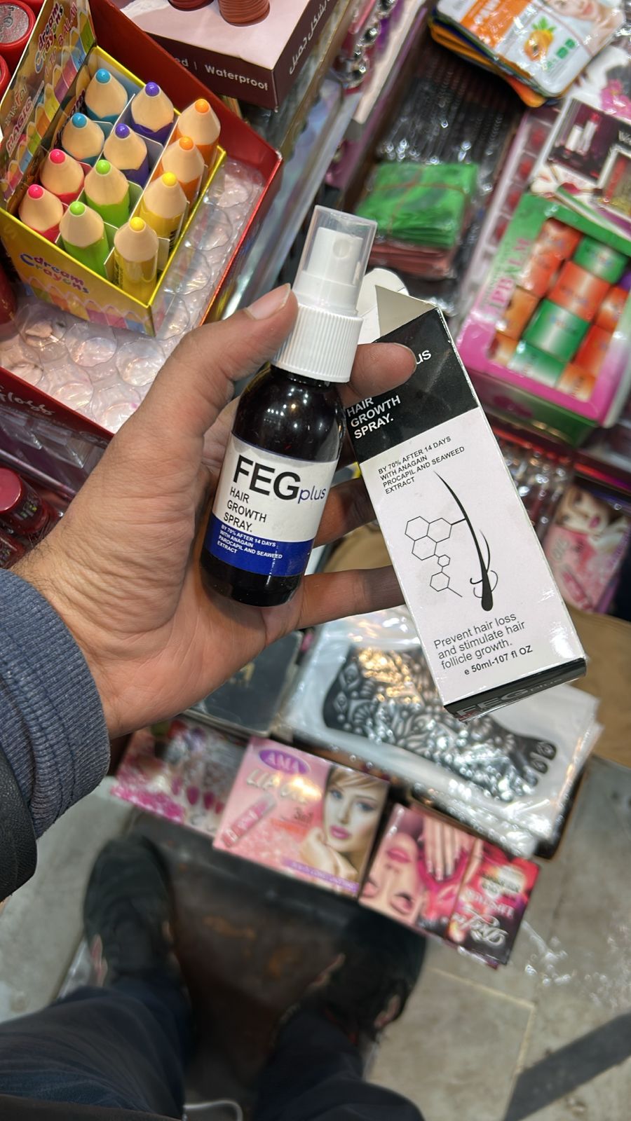 FEG Plus Hair Growth Spray - 35ml thumbnail 2