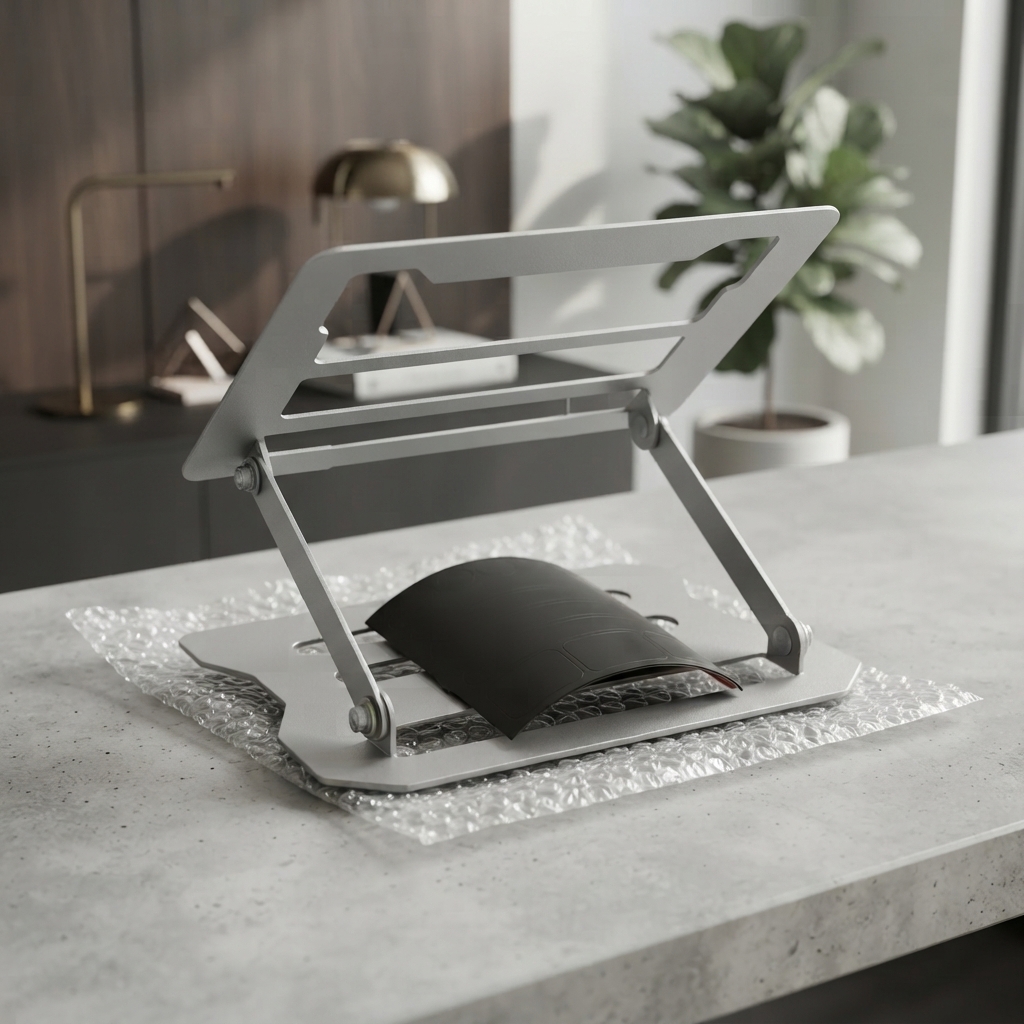 High Quality Durable Laptop Stand Big Size Non Rotating Stable Support Improves Posture Ergonomics Keeps Device Cool view 2