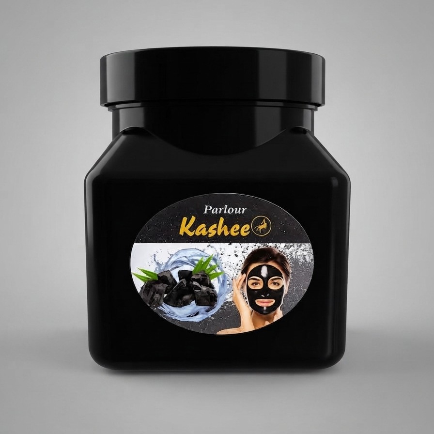 Kashee Hair Mask And Black Charcoal Mask Combo - Personal Care Product Designed For Skin And Hair Treatment And Daily Grooming Routine