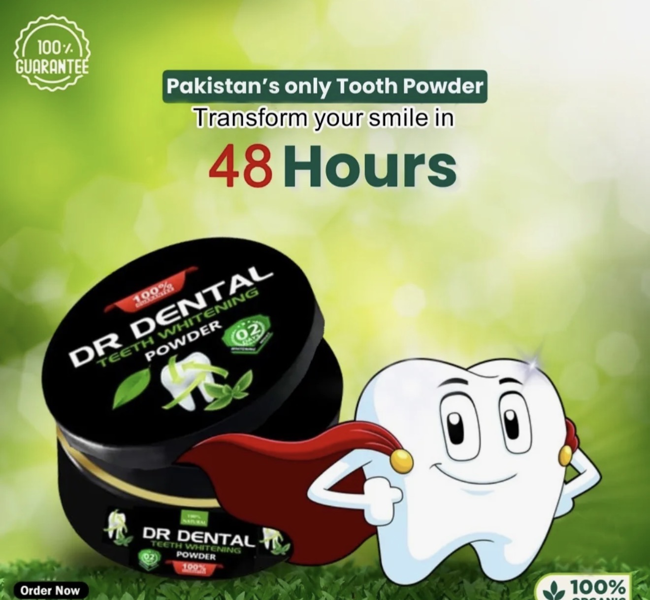 Dr. Dental Teeth Whitening Powder - 50g view 2