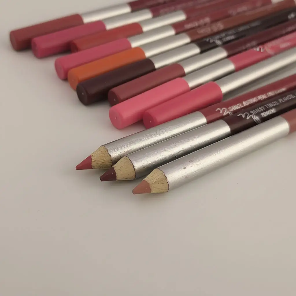 Kashee's 6 In 1 Foundation, Fixer, 12 Pcs Lip Pencil Set, Face Powder, Loose Powder And Paint Stick Deal, Pack Of 6 view 3