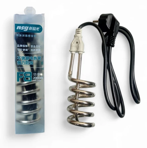 F8 Water Heating Rod 2000W Shock Proof Imported - Home Appliance Accessory Designed For Water Heating And Daily Utility Routine view 2