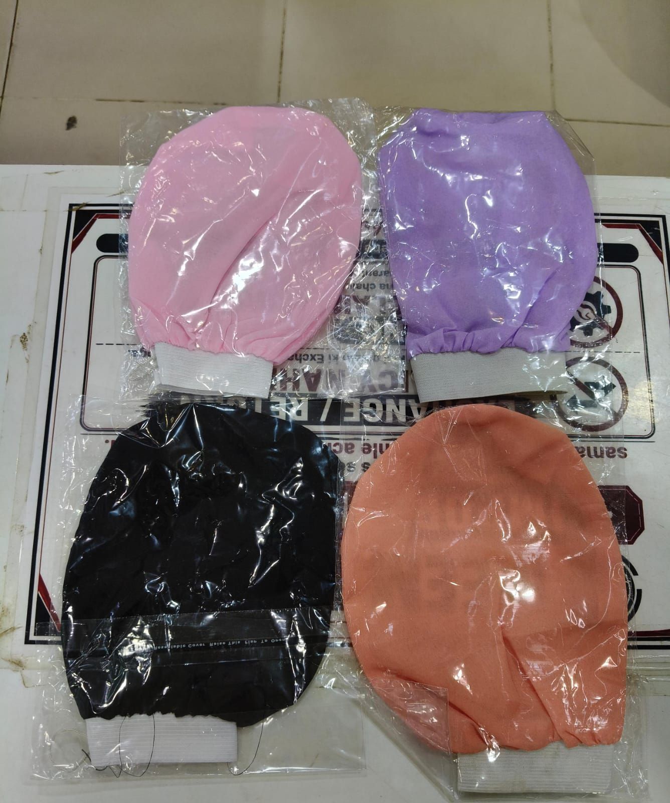 Exfoliating Body Gloves For Smooth Soft Skin Daily Bath Routine Dead Skin Removal Improves Circulation Multiple Colours view 4