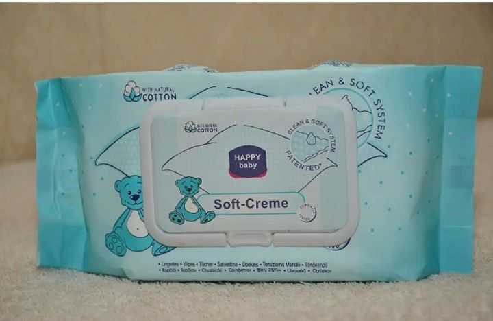 Soft-Creme Baby Wipes | 100% Cotton | Alcohol Free | Best Quality with light Fragrance thumbnail 5