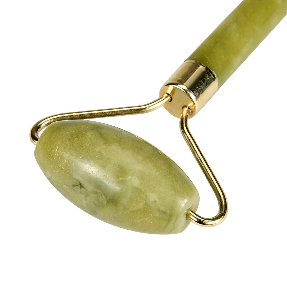 Natural Jade Facial Roller And Gua Sha Massage Set - Beauty Accessory Designed For Facial Massage And Daily Skincare Routine view 3