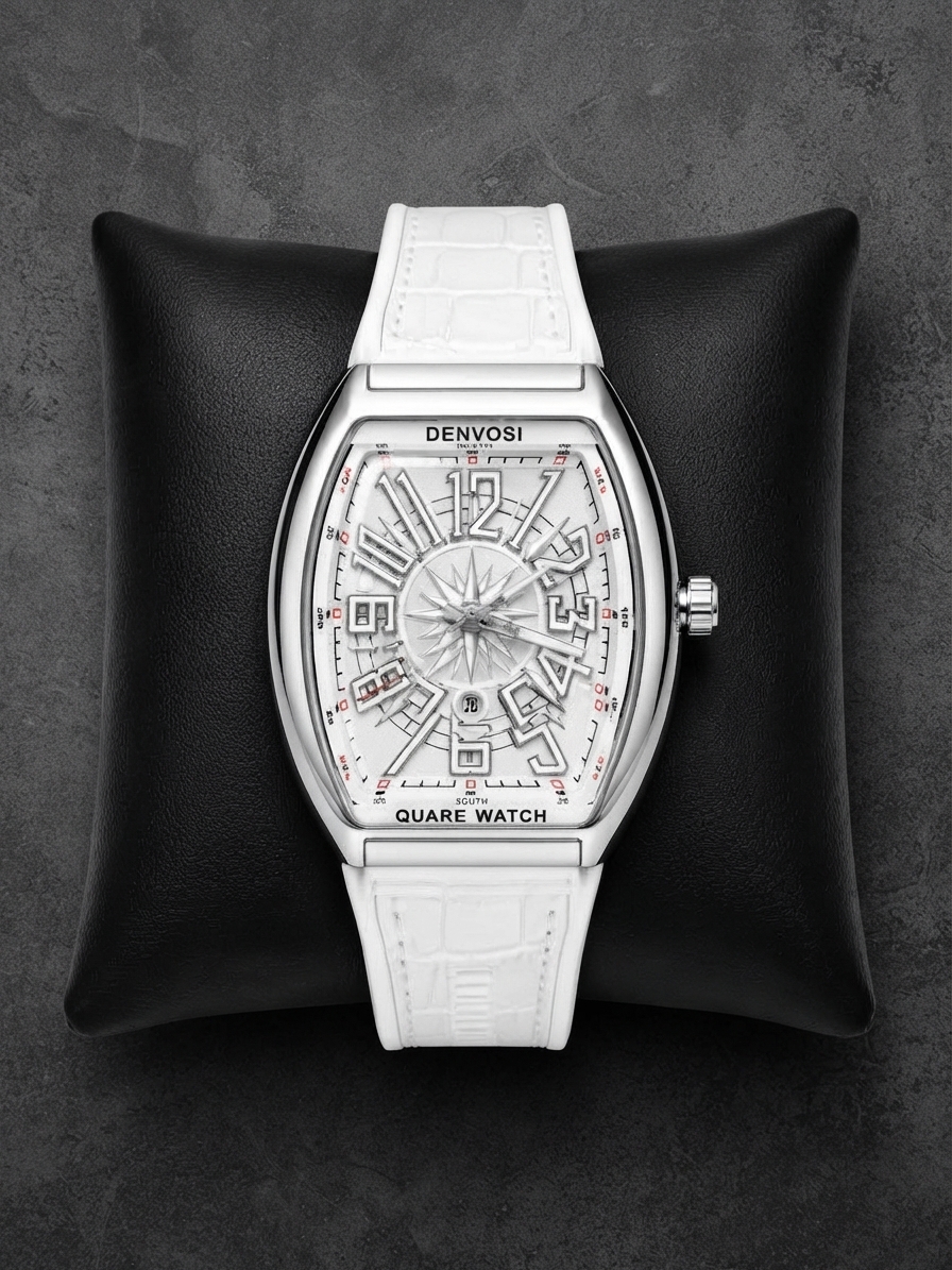 Denvosi Quartz Watch Model 6177 - Wristwatch Accessory Designed For Time Tracking And Daily Styling Routine view 2