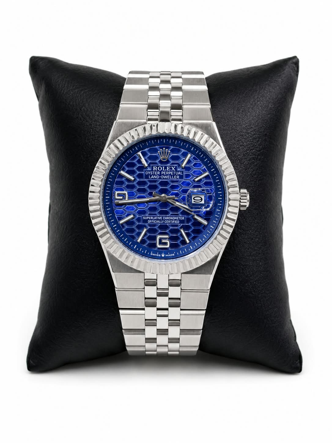 Rolex Style Semi-Automatic Jubilee Watch view 2