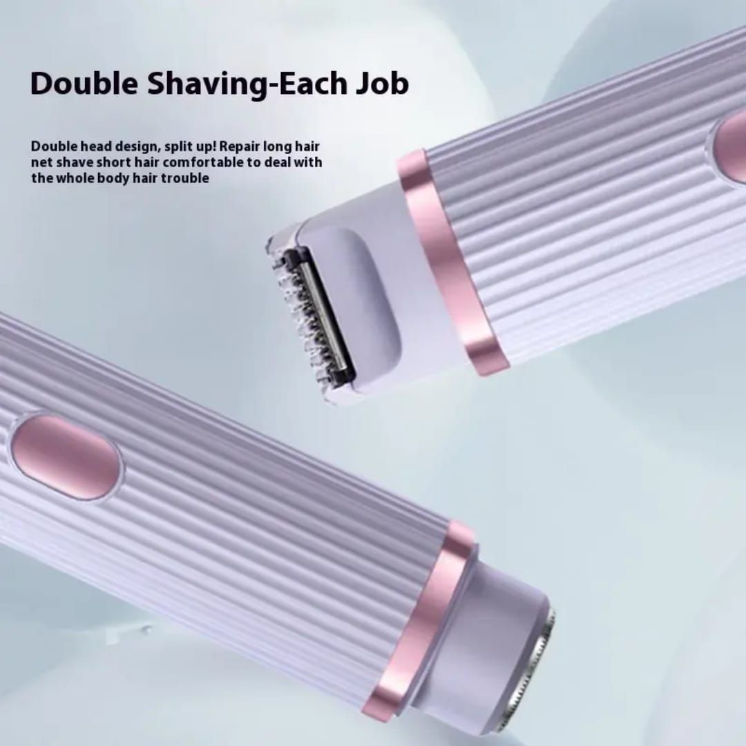 2-in-1 Dual Head Shaver & Electric Trimmer for Women - High Quality view 5