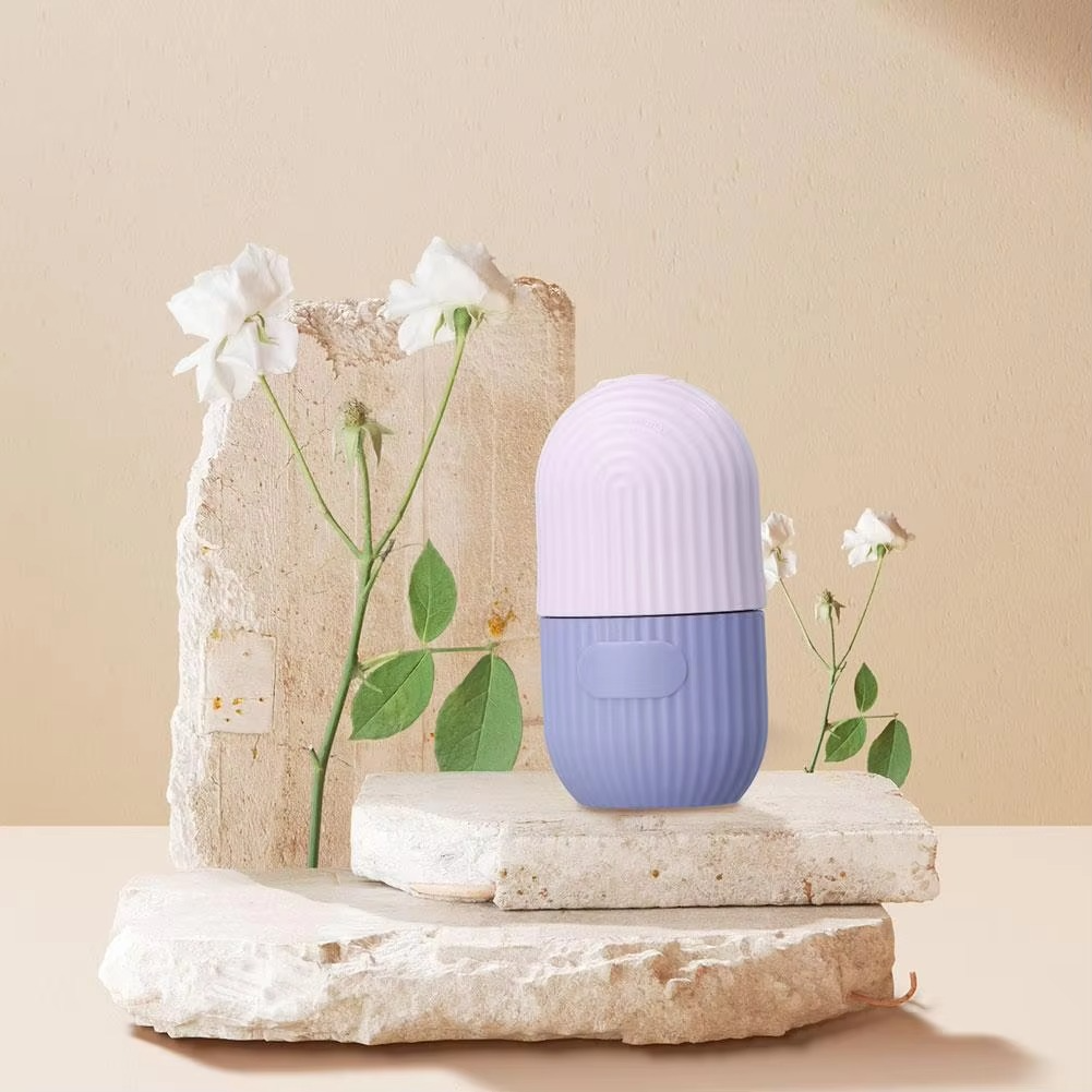 Silicone Ice Roller With Box - Beauty Accessory Designed For Facial Cooling And Daily Skincare Routine (Random Color) view 2