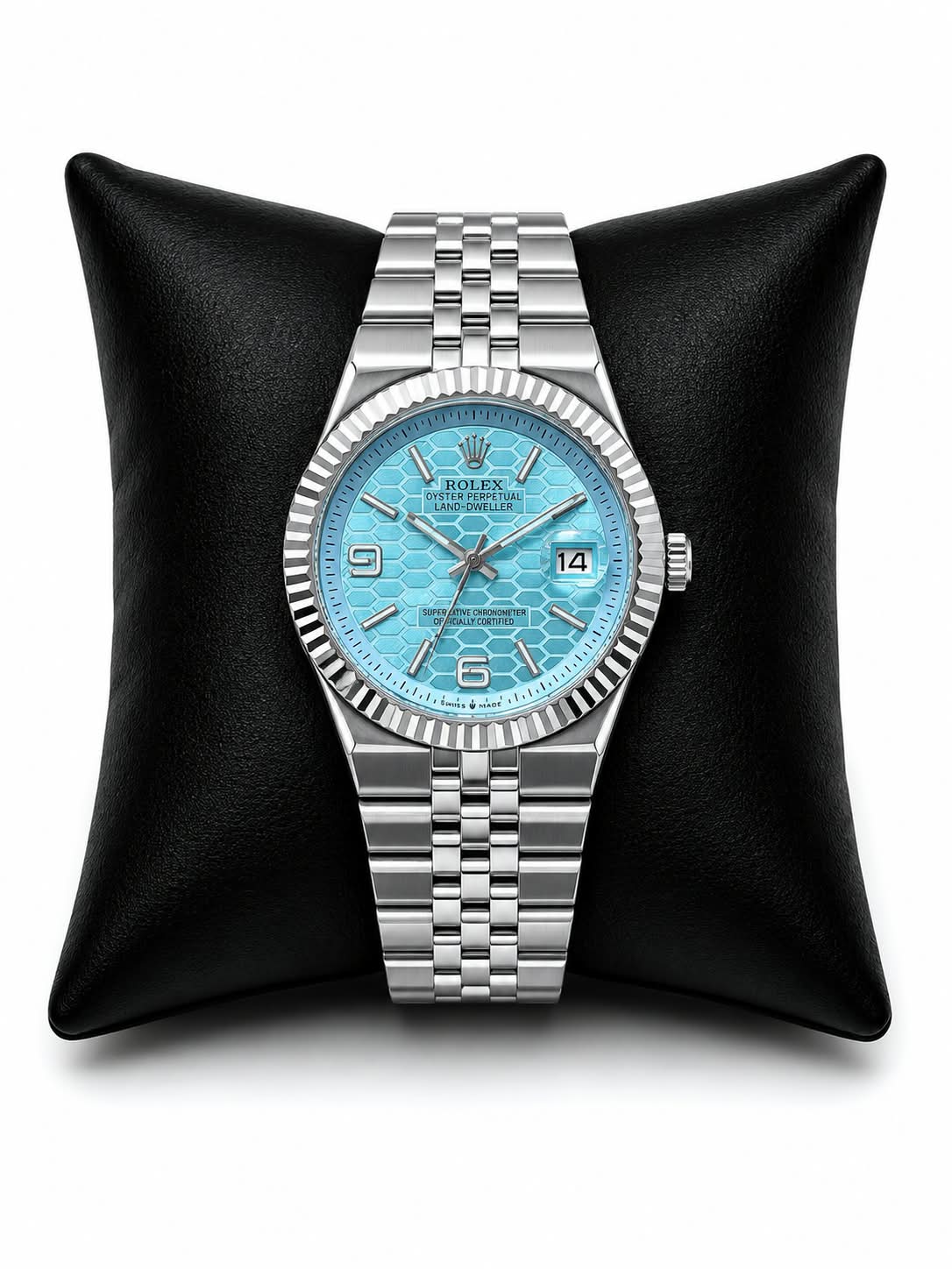 Rolex Style Semi-Automatic Jubilee Watch view 4