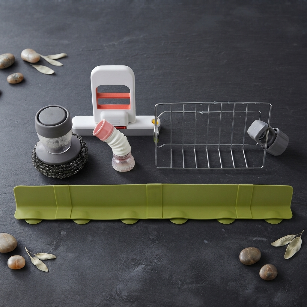 5-in-1 Multi-Purpose Kitchen & Sink Organizer Set